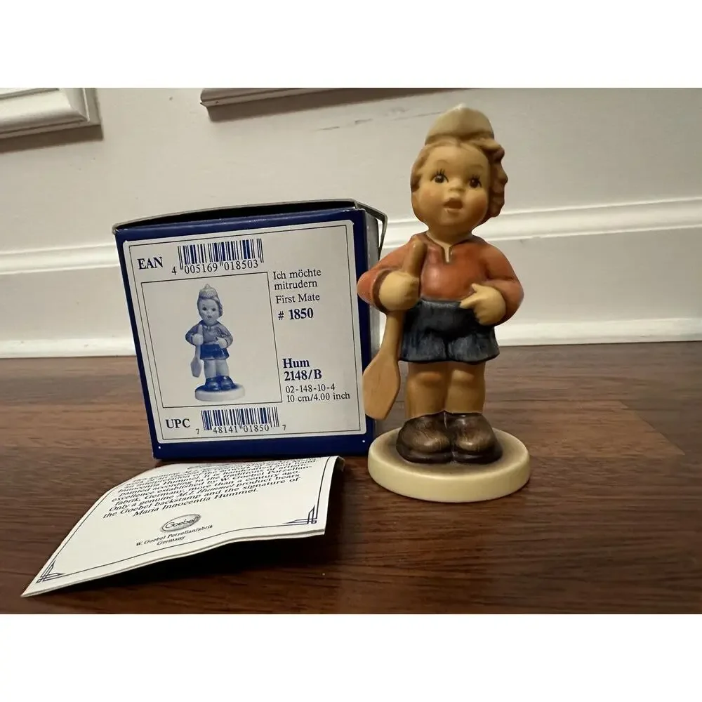Hummel Club Figurine “First Mate” Hum2148/B with Box Goebel